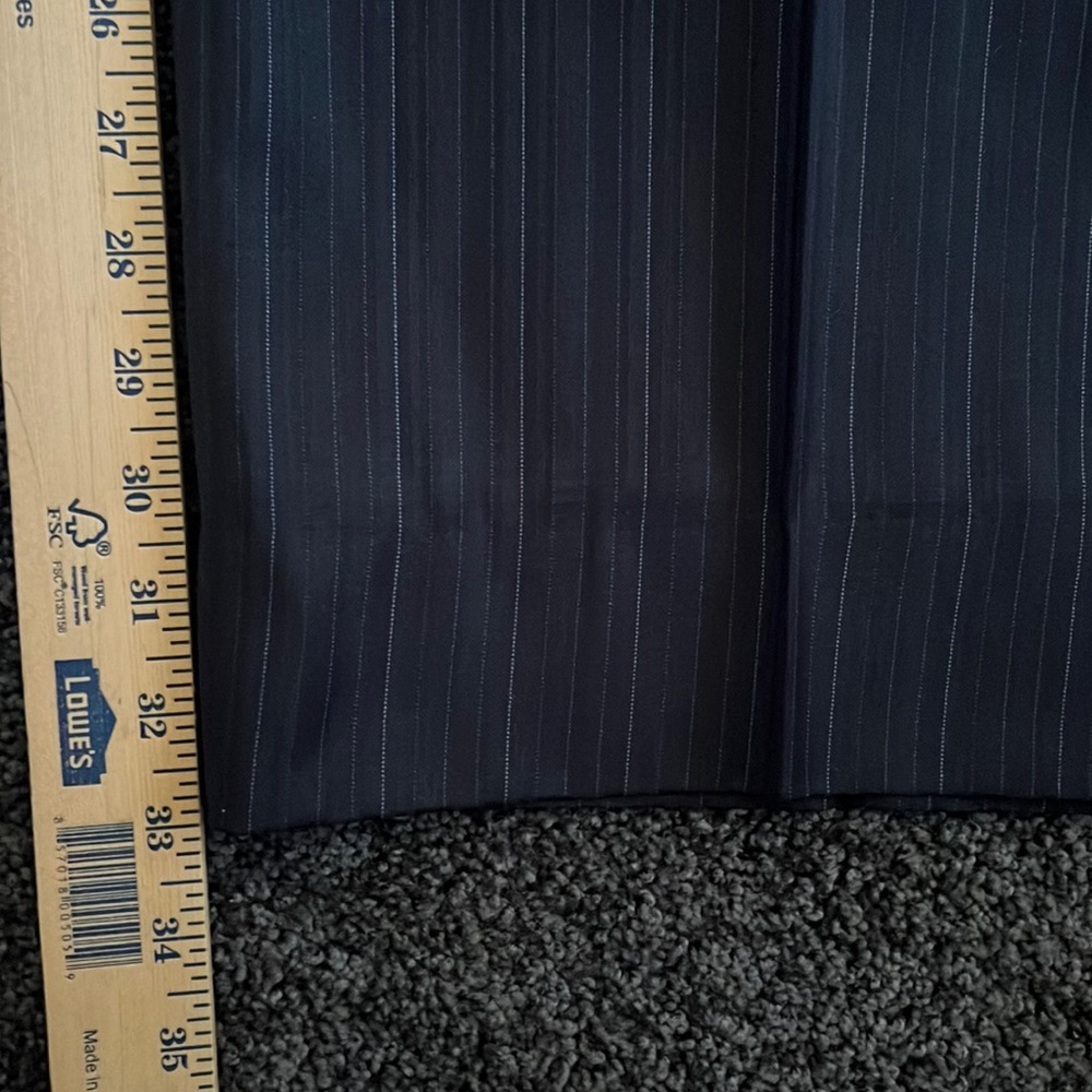 Giorgio Fiorelli Navy Striped 3 Piece Suit - Picture 15 of 16